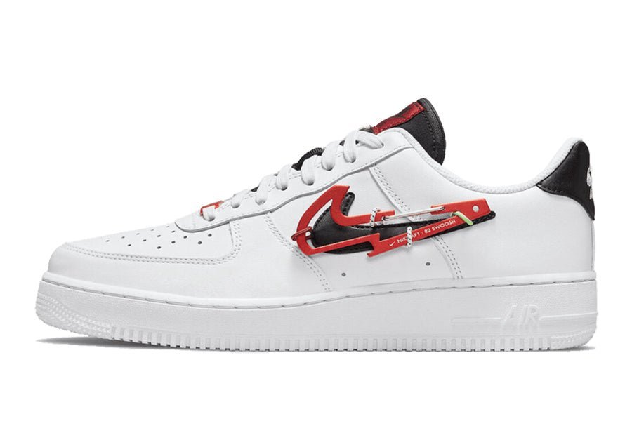 Nike-Air Force 1 Low Carabiner Swoosh Red-StoreGoods