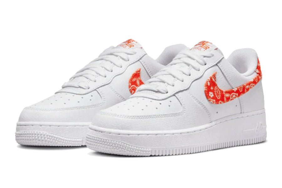 Nike-Air Force 1 Low Essential Orange Paisley-StoreGoods