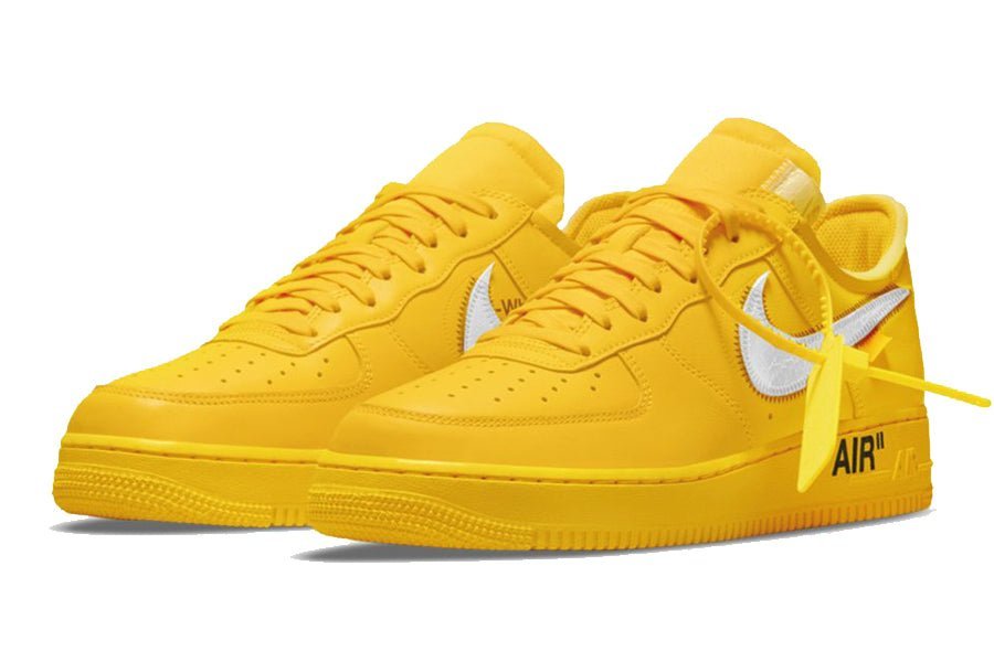 Nike-Air Force 1 Low Off White University Gold-StoreGoods