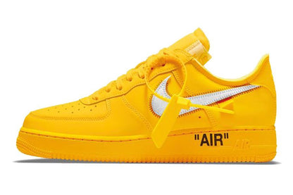 Nike-Air Force 1 Low Off White University Gold-StoreGoods