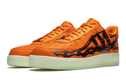 Nike-Air Force 1 Low Skeleton Orange-StoreGoods