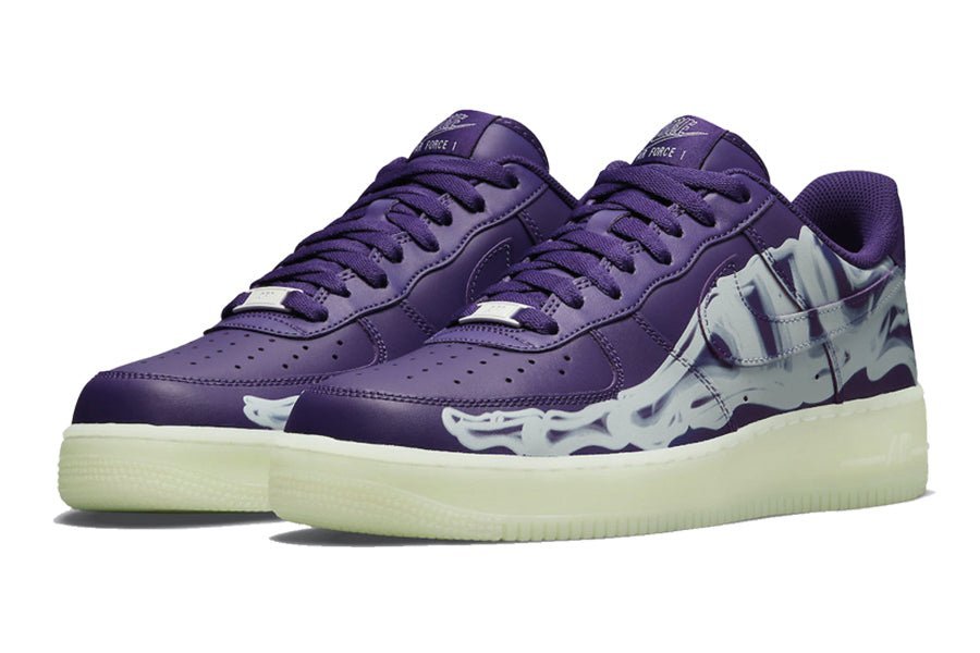 Nike-Air Force 1 Low Skeleton Purple-StoreGoods