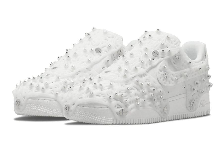 Nike-Air Force 1 Low Swarovski Triple White-StoreGoods