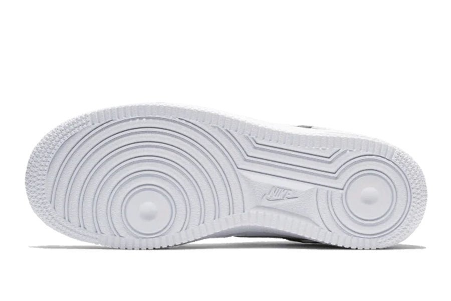 Nike-Air Force 1 Low White Black Pebbled Leather-StoreGoods