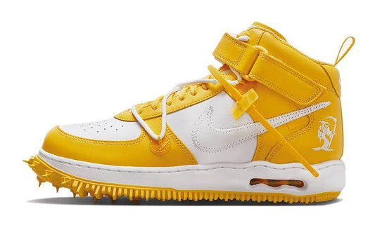 Nike-Air Force 1 Mid Off White Varsity Maize-StoreGoods