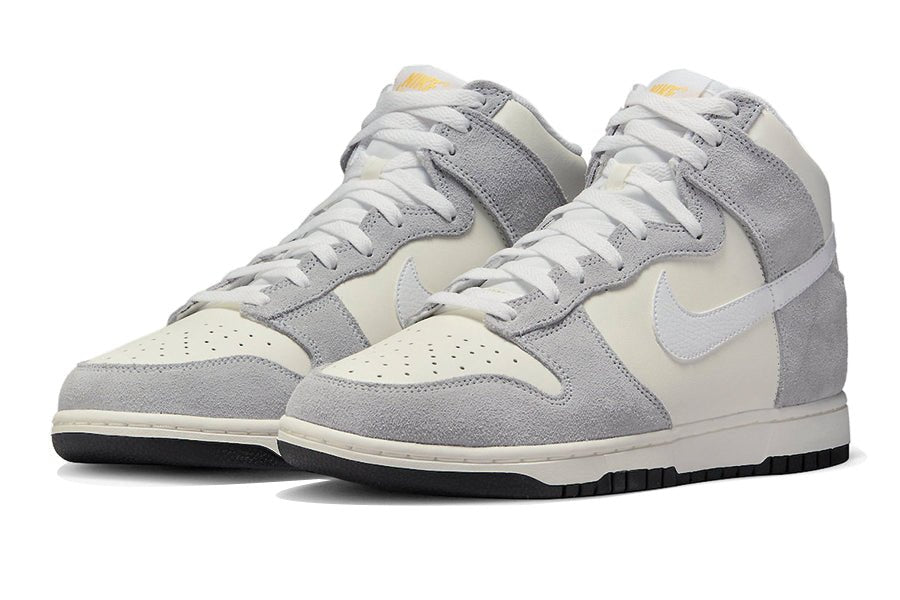 Nike-Dunk High Grey Orange-StoreGoods