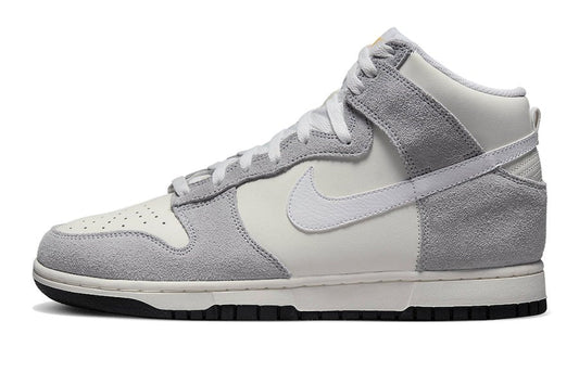 Nike-Dunk High Grey Orange-StoreGoods