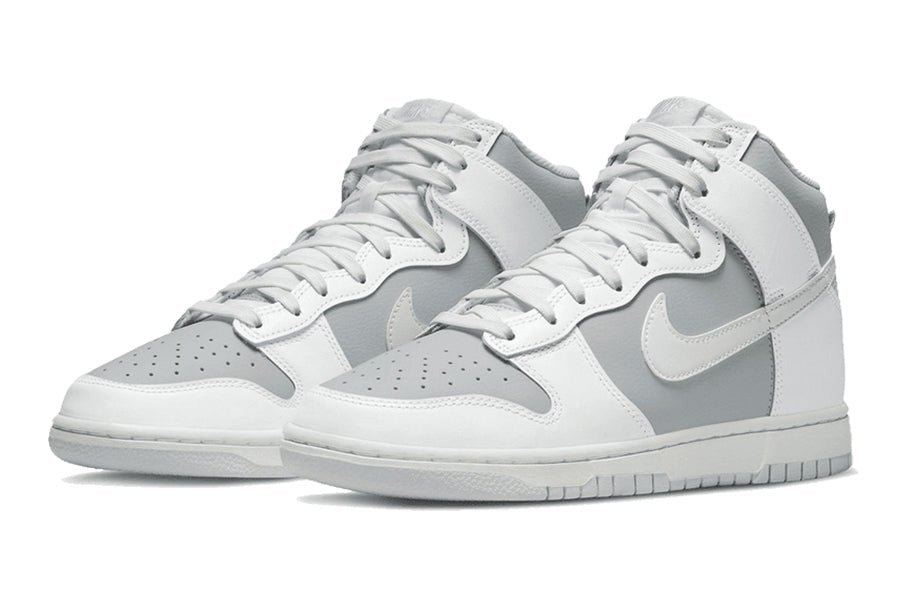 Nike-Dunk High Grey White-StoreGoods