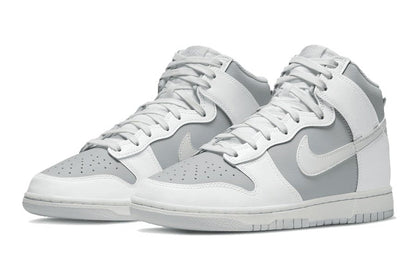 Nike-Dunk High Grey White-StoreGoods