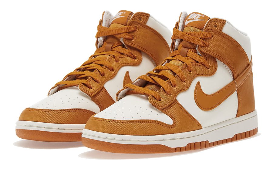 Nike-Dunk High Satin Curry-StoreGoods