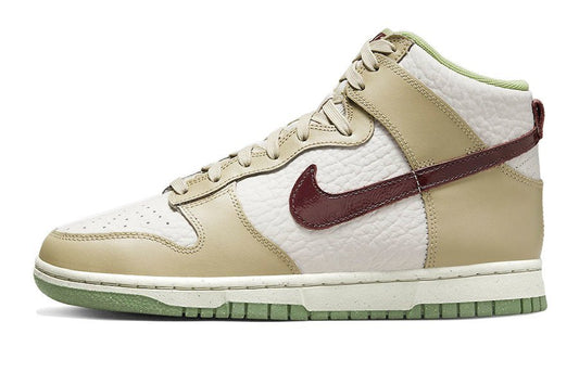 Nike-Dunk High White Tan Alligator-StoreGoods