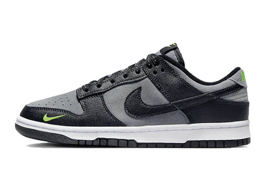 Nike-Dunk Low Black Grey Green Strike-StoreGoods