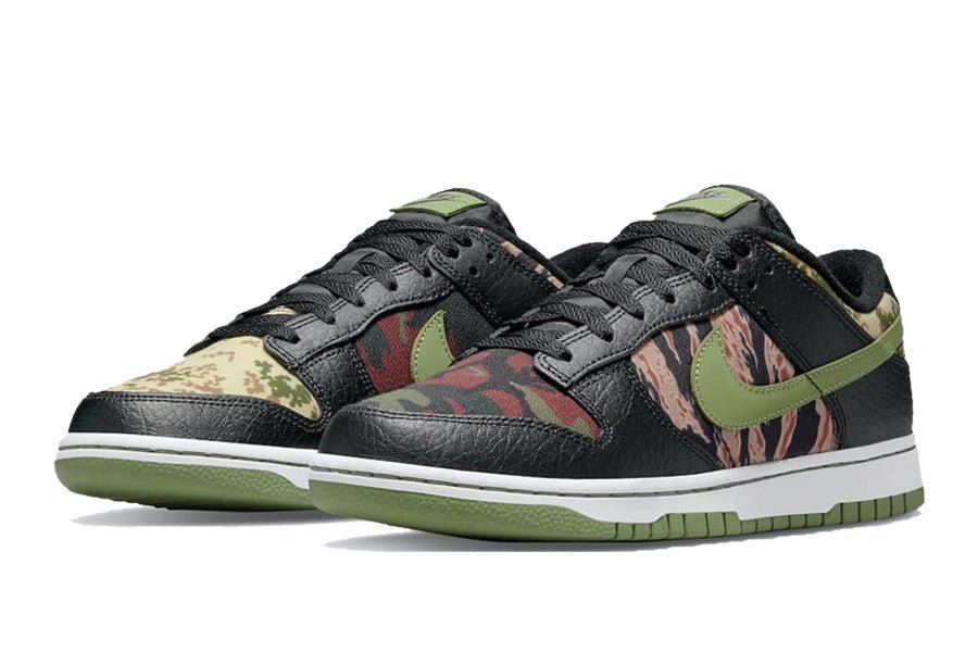 Nike-Dunk Low Black Multi-Camo (Crazy Camo)-StoreGoods