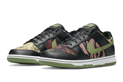 Nike-Dunk Low Black Multi-Camo (Crazy Camo)-StoreGoods