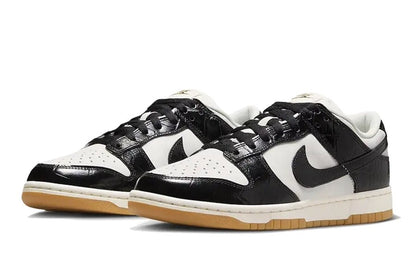 Nike-Dunk Low LX Black Croc-StoreGoods