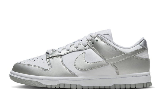 Nike-Dunk Low Metallic Silver-StoreGoods
