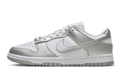 Nike-Dunk Low Metallic Silver-StoreGoods