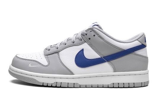 Nike-Dunk Low Mini Swoosh Wolf Grey Game Royal-StoreGoods