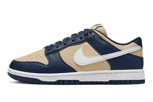 Nike-Dunk Low Next Nature Midnight Navy Gold-StoreGoods