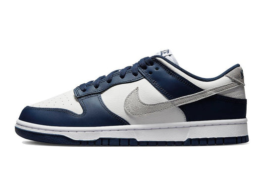 Nike-Dunk Low Summit White Midnight Navy-StoreGoods