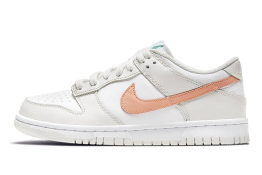 Nike-Dunk Low White Bone Peach Aqua-StoreGoods