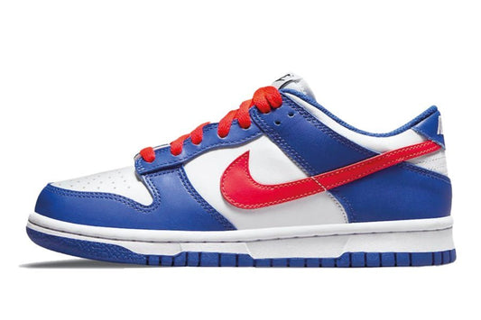 Nike-Dunk Low White Royal Red-StoreGoods