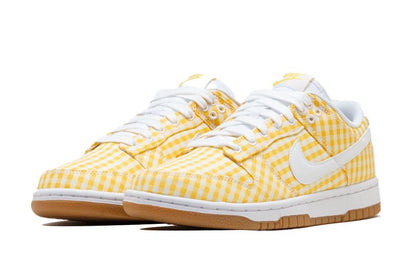 Nike-Dunk Low Yellow Gingham-StoreGoods