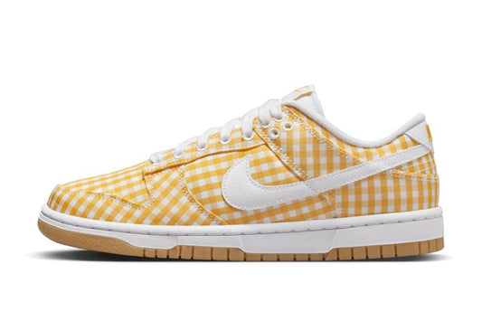 Nike-Dunk Low Yellow Gingham-StoreGoods
