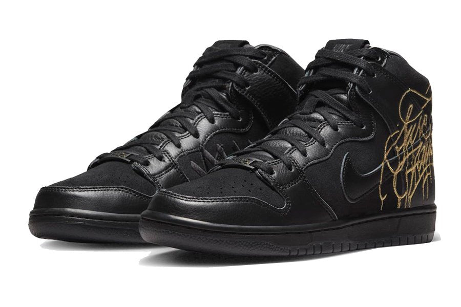 Nike-Dunk SB High Faust Black Gold-StoreGoods