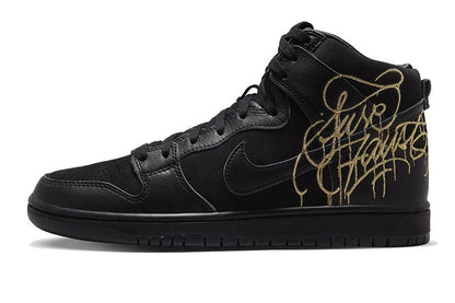 Nike-Dunk SB High Faust Black Gold-StoreGoods