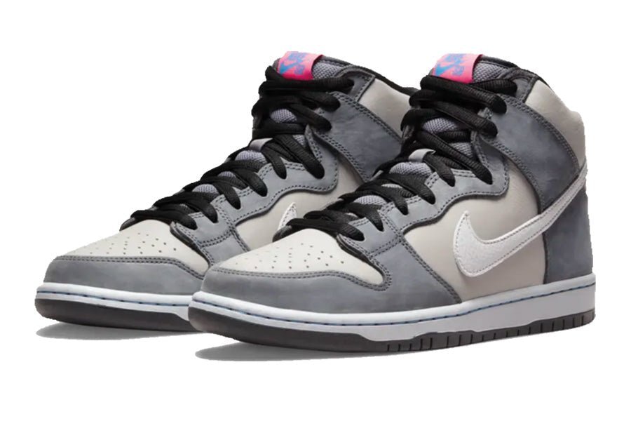 Nike-Dunk SB High Medium Grey Pink-StoreGoods