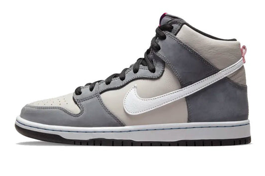 Nike-Dunk SB High Medium Grey Pink-StoreGoods