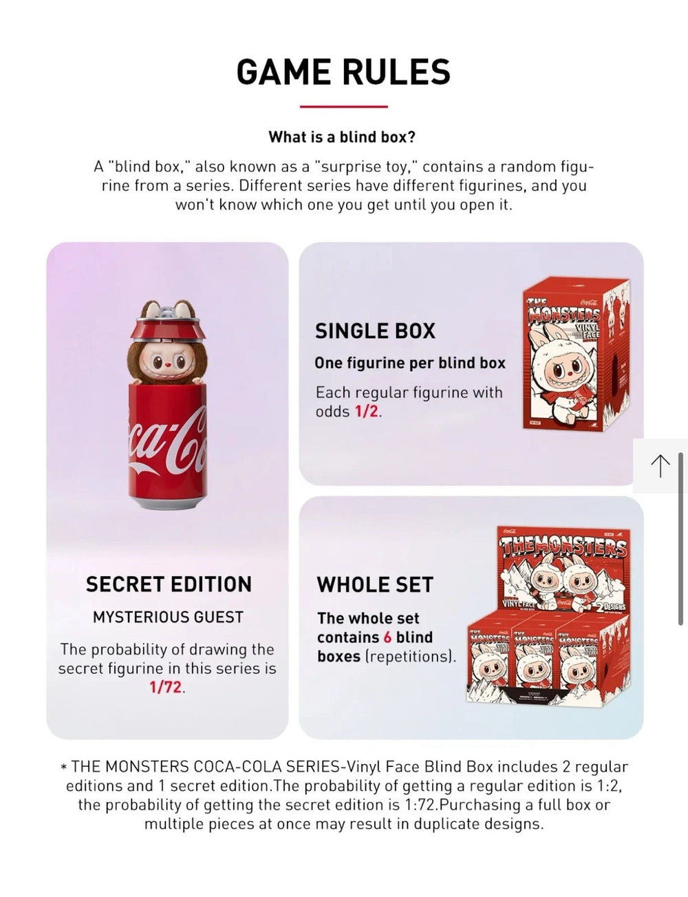 Labubu COCA-COLA SERIES-Vinyl Face Blind Box